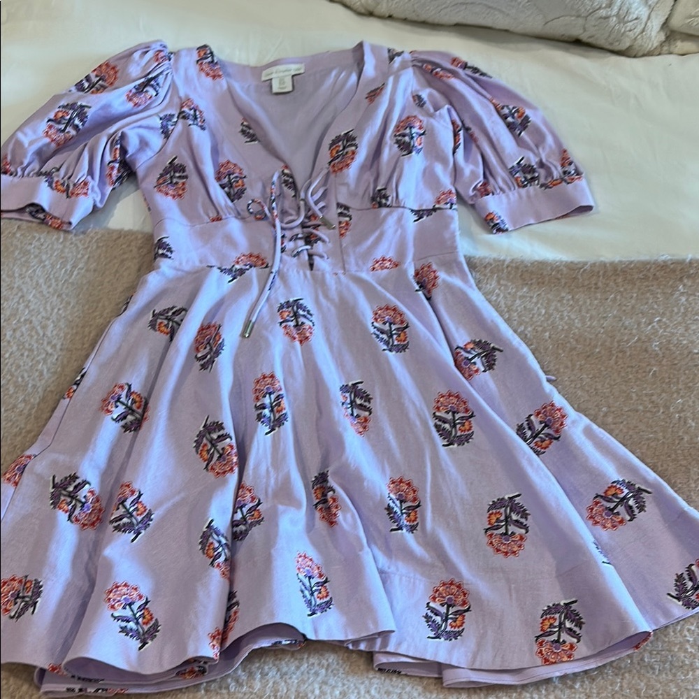 Floral Purple Women’s Dress